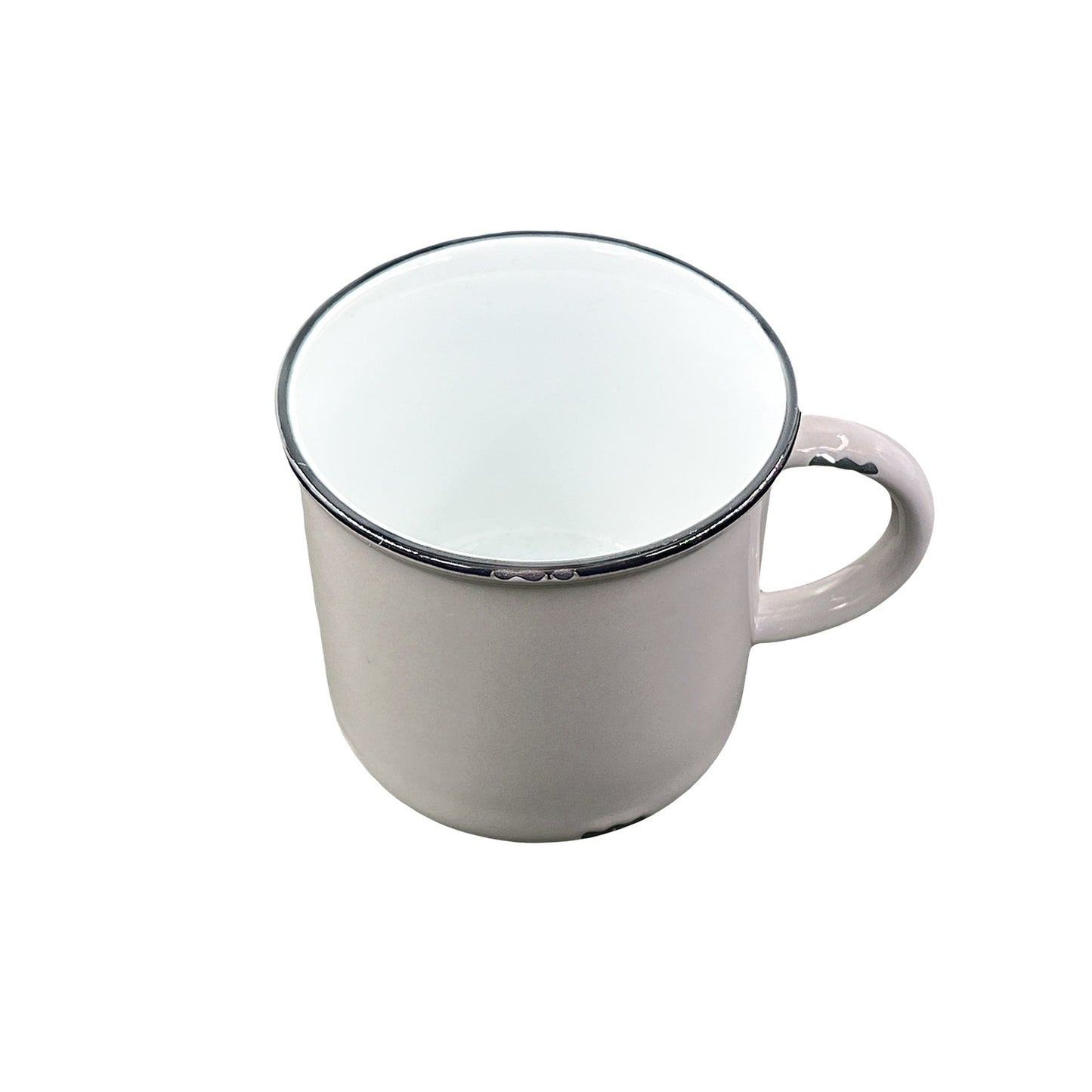 Tasses en fer blanc - Lot de 4