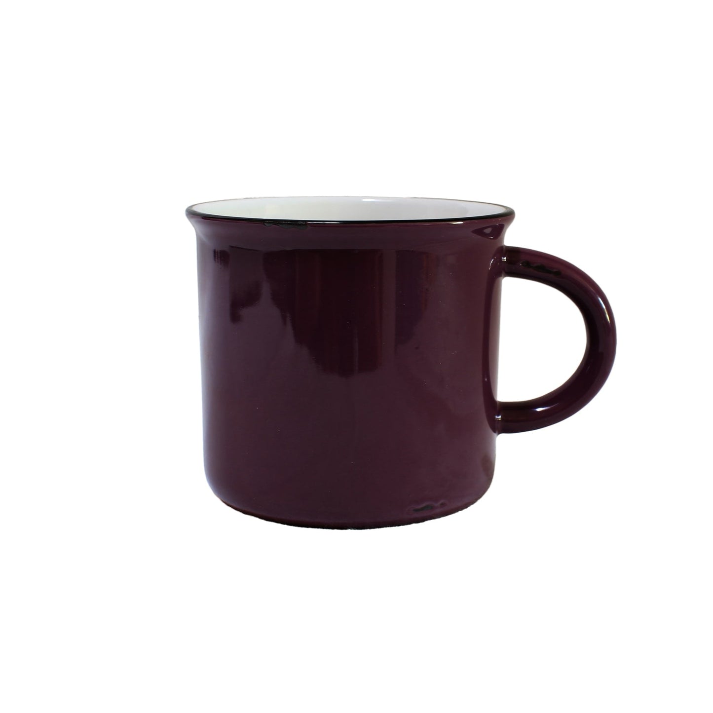 Tasses en fer blanc - Lot de 4