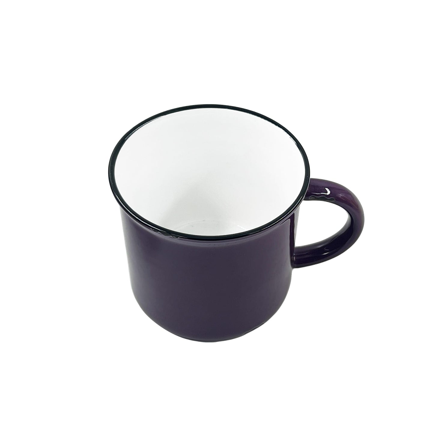 Tasses en fer blanc - Lot de 4