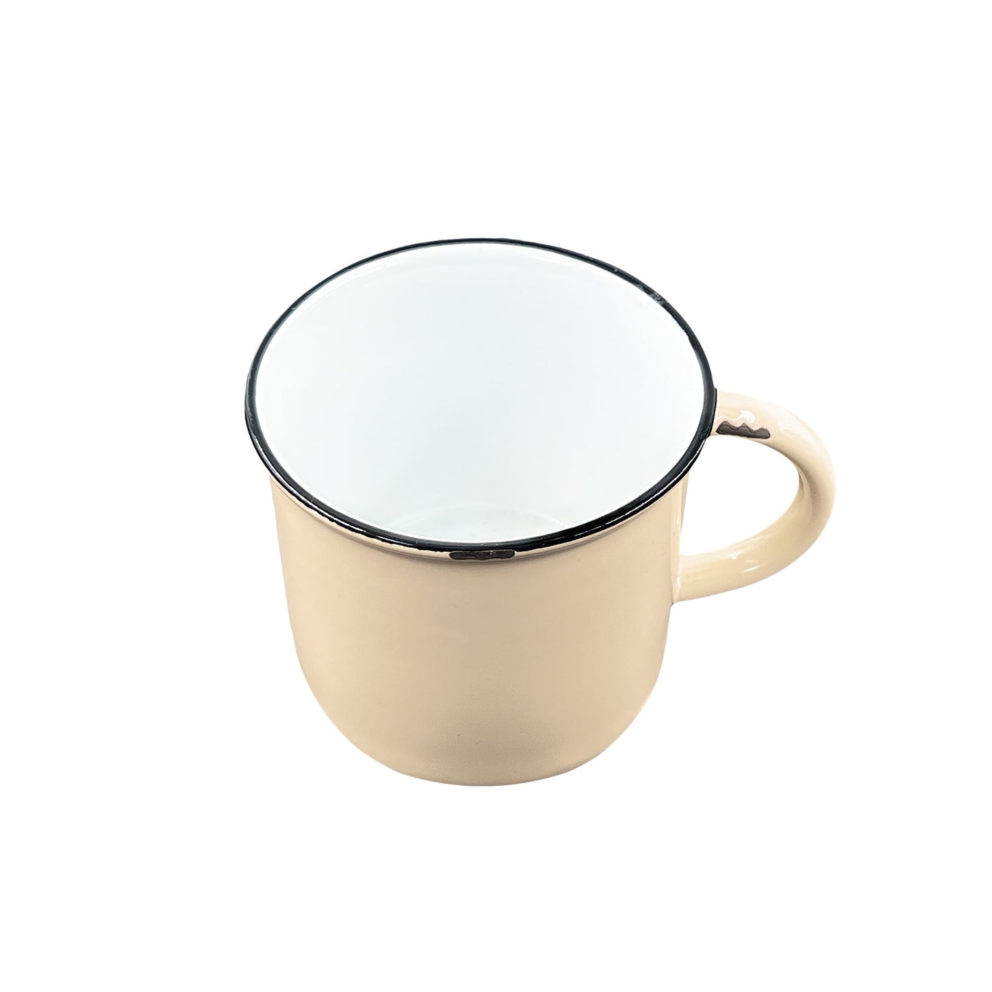 Tasses en fer blanc - Lot de 4