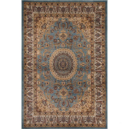 Tapis médaillon oriental traditionnel de la World Rug Gallery