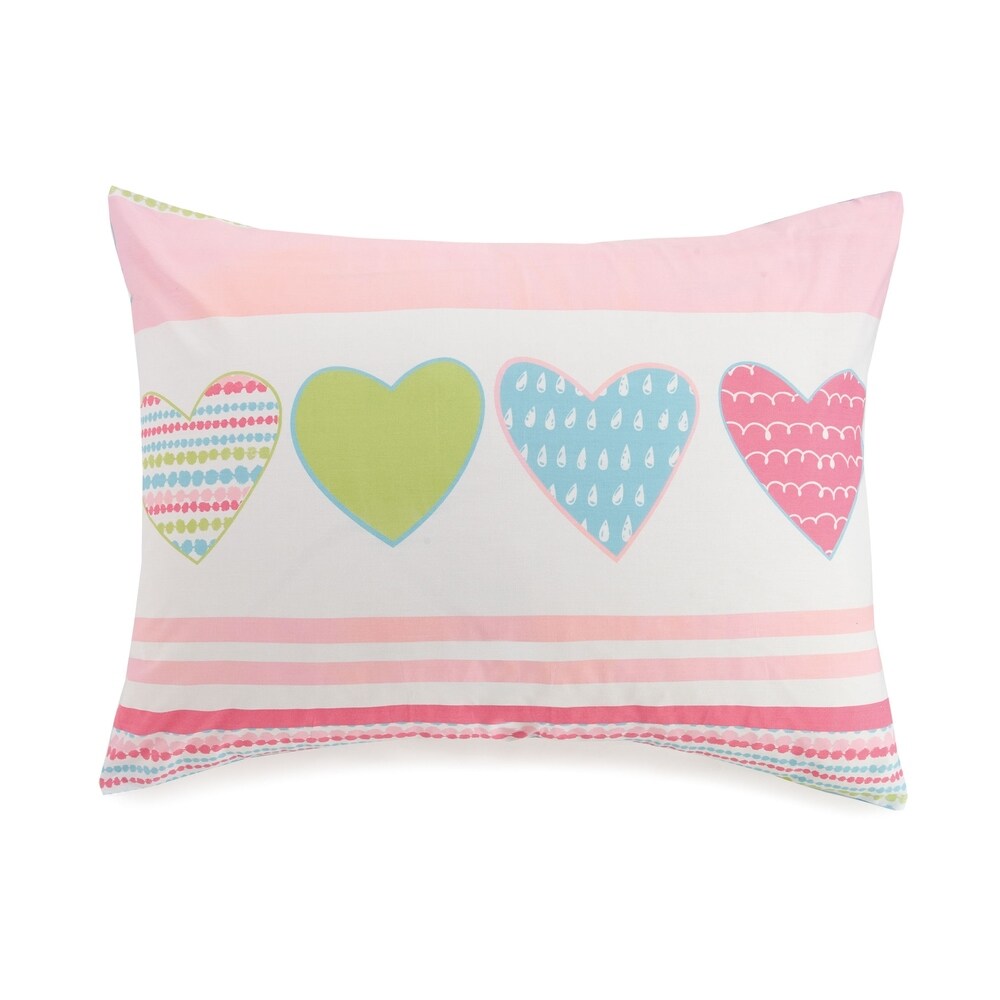 Parure de couette Daphné Urban Playground avec 2 oreillers décoratifs