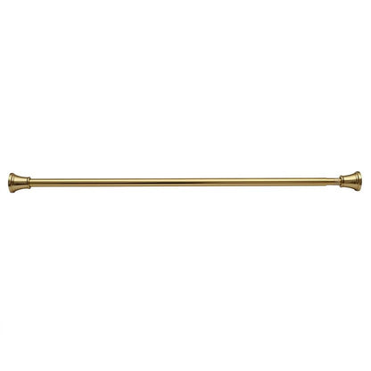 Tringle à rideau de douche réglable Utopia Alley de 183 cm (72 po) – Aluminium antirouille avec embout en caoutchouc, installation sans perçage