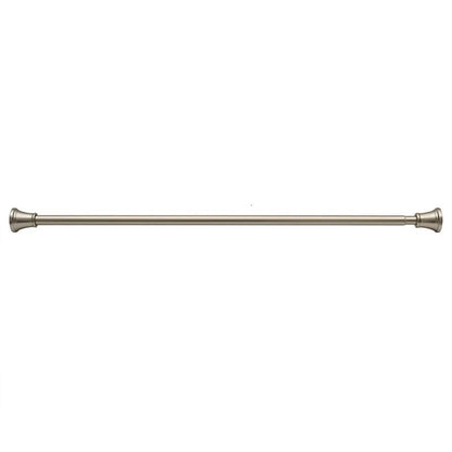 Tringle à rideau de douche réglable Utopia Alley de 183 cm (72 po) – Aluminium antirouille avec embout en caoutchouc, installation sans perçage
