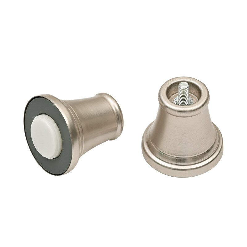 Tringle à rideau de douche réglable Utopia Alley de 183 cm (72 po) – Aluminium antirouille avec embout en caoutchouc, installation sans perçage
