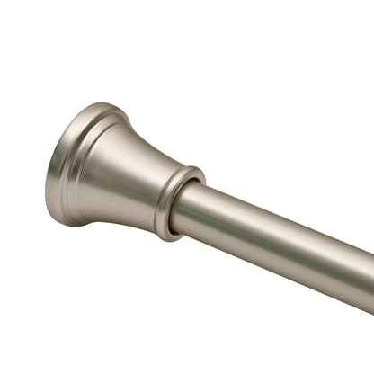 Tringle à rideau de douche réglable Utopia Alley de 183 cm (72 po) – Aluminium antirouille avec embout en caoutchouc, installation sans perçage