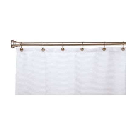 Anneaux de rideau de douche en métal antirouille Utopia Alley pour salle de bain, lot de 12