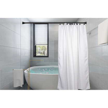 Anneaux de rideau de douche en métal antirouille Utopia Alley pour salle de bain, lot de 12
