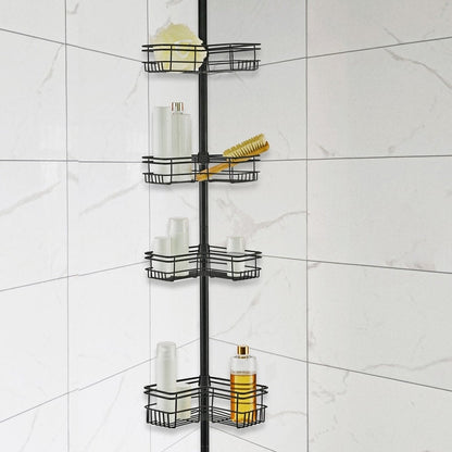 Support de douche Utopia Alley résistant à la rouille, 4 étagères profondes