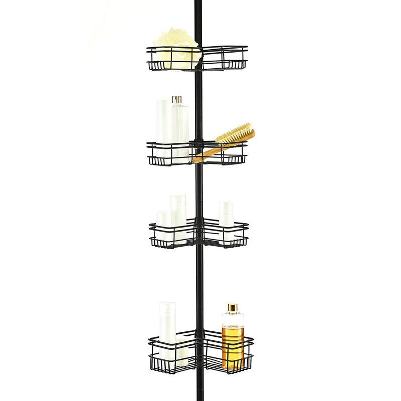 Support de douche Utopia Alley résistant à la rouille, 4 étagères profondes