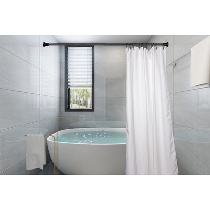 Anneaux de rideau de douche en zinc antirouille Utopia Alley pour salle de bain, lot de 12