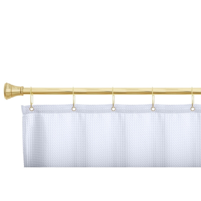 Anneaux de rideau de douche en zinc antirouille Utopia Alley pour salle de bain, lot de 12