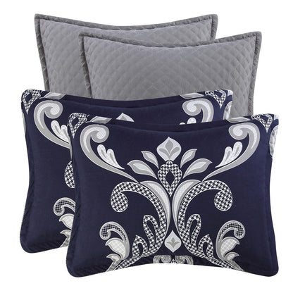 Ensemble de couette 10 pièces Style 212 Dolce Navy