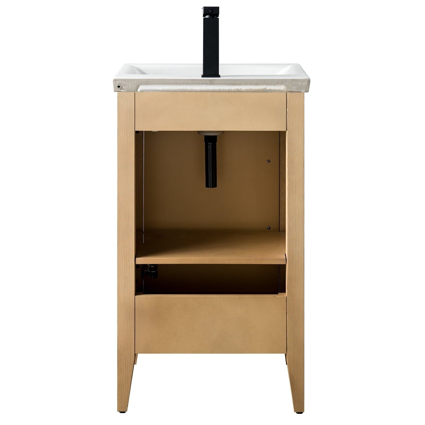 Meuble-lavabo simple Vanity Art 20, 24 ou 30 avec dessus en céramique