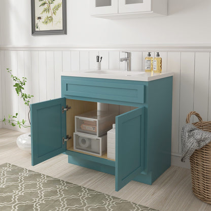 Meuble-lavabo simple de 36 pouces de Vanity Art