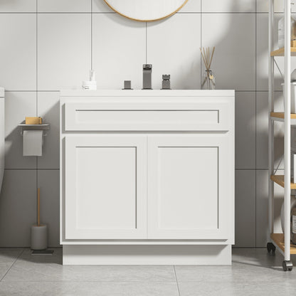Meuble-lavabo simple de 36 pouces de Vanity Art