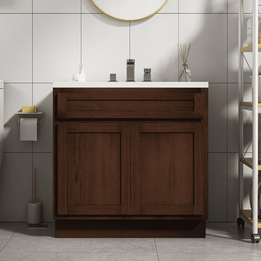 Meuble-lavabo simple de 36 pouces de Vanity Art