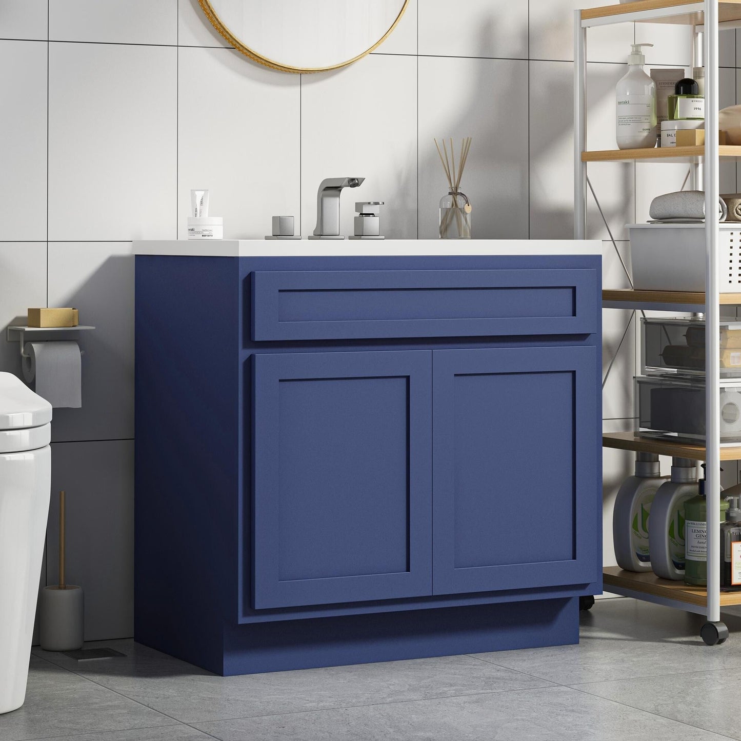 Meuble-lavabo simple de 36 pouces de Vanity Art