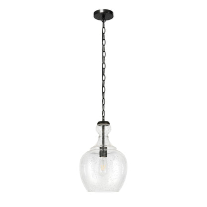 Suspension Verona 11 large avec abat-jour en verre - 11 large