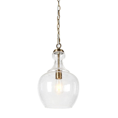 Suspension Verona 11 large avec abat-jour en verre - 11 large