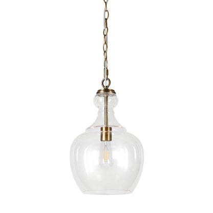 Suspension Verona 11 large avec abat-jour en verre - 11 large