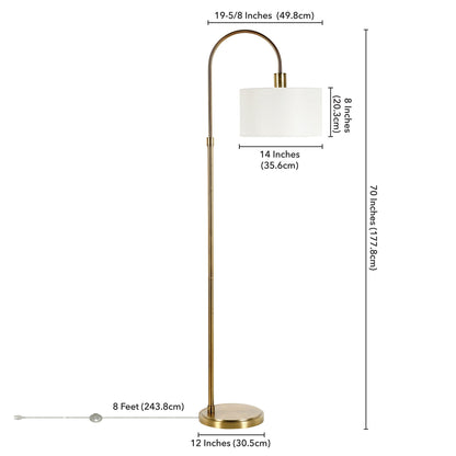 Lampadaire Veronica Arc
