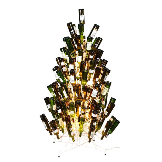 Bouteille de vin blanc artificiel Vickerman DuraL 600 cl 6,5 pi x 46 po. Capacité : 121 bouteilles.