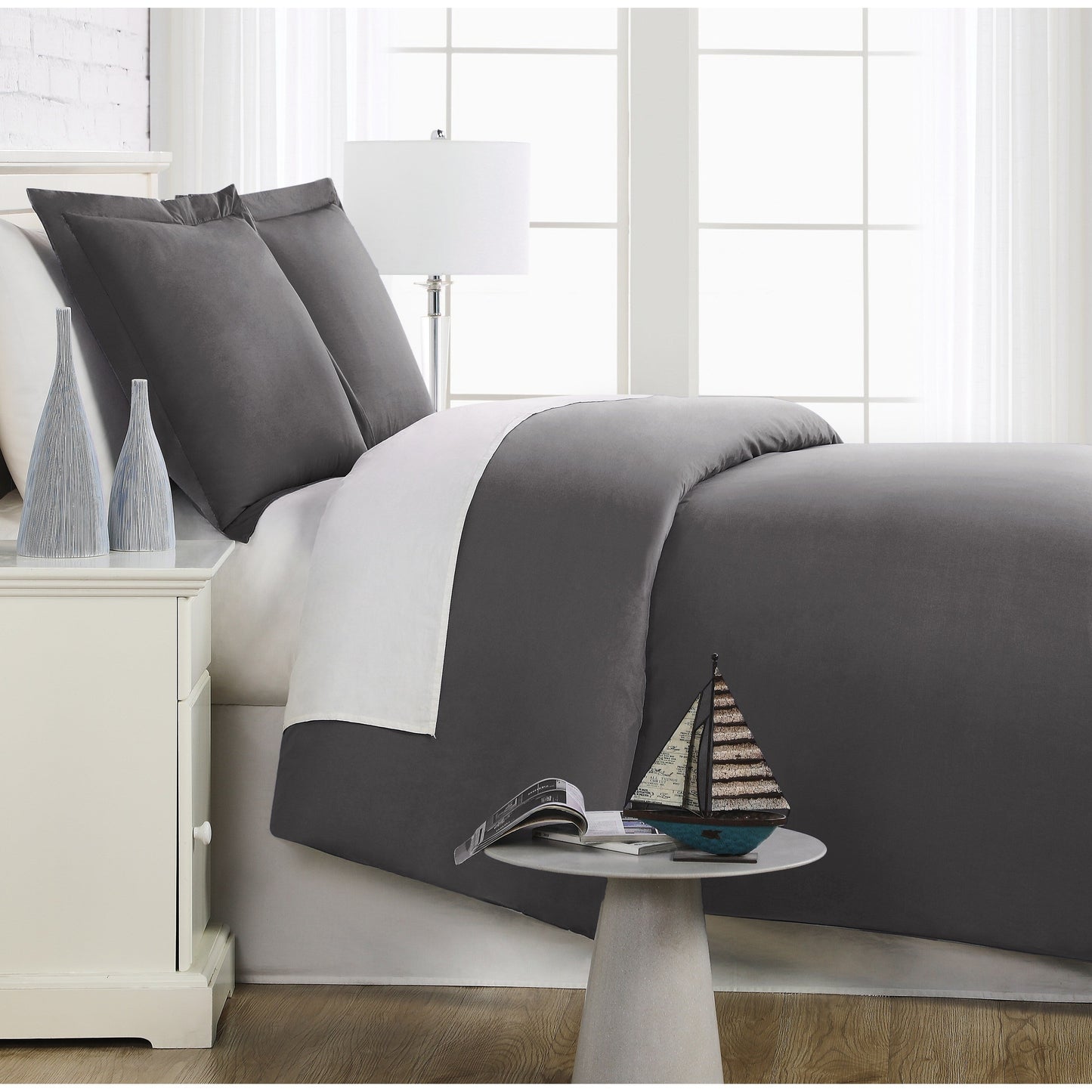 Parure de couette 3 pièces ultra-douce Vilano Comfort Premium
