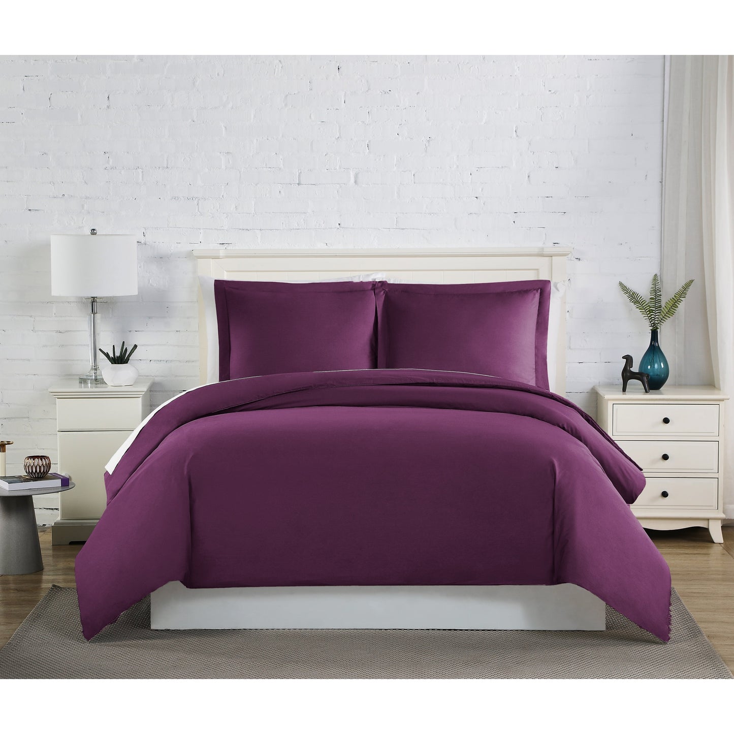 Parure de couette 3 pièces ultra-douce Vilano Comfort Premium