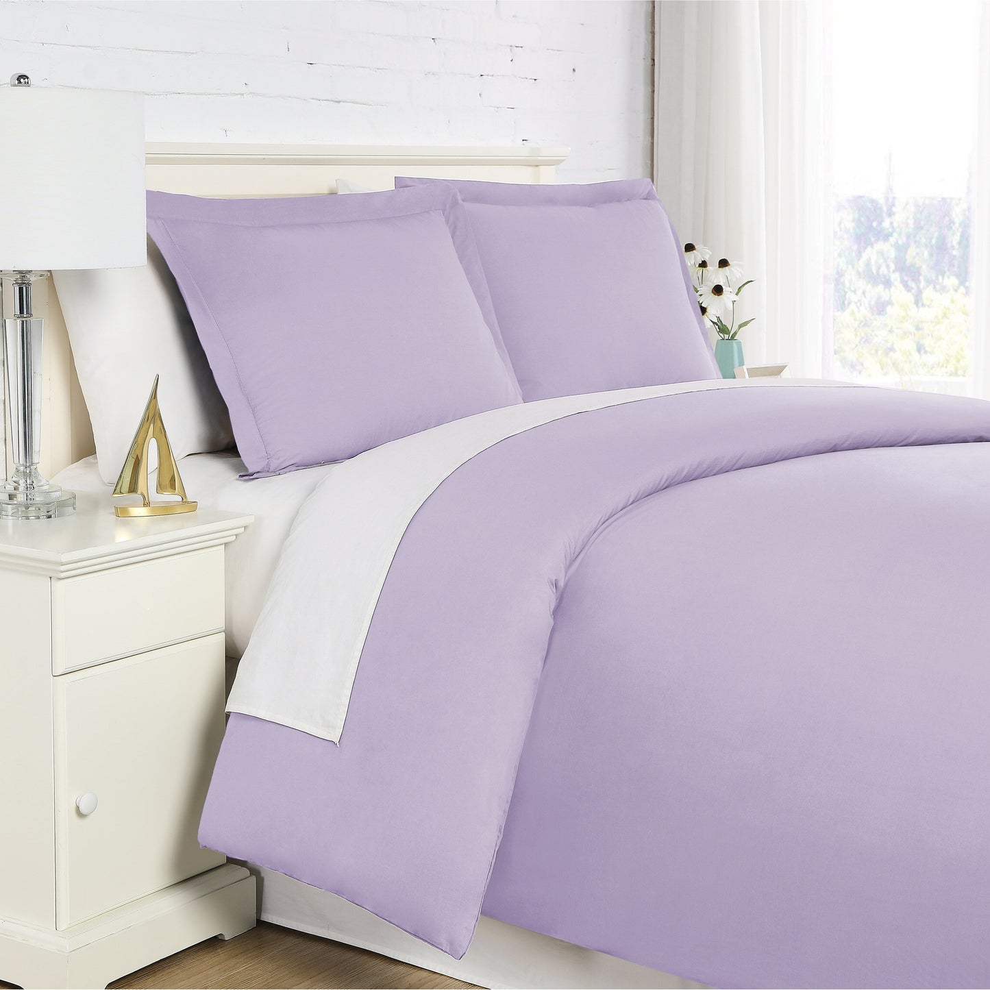 Parure de couette 3 pièces ultra-douce Vilano Comfort Premium