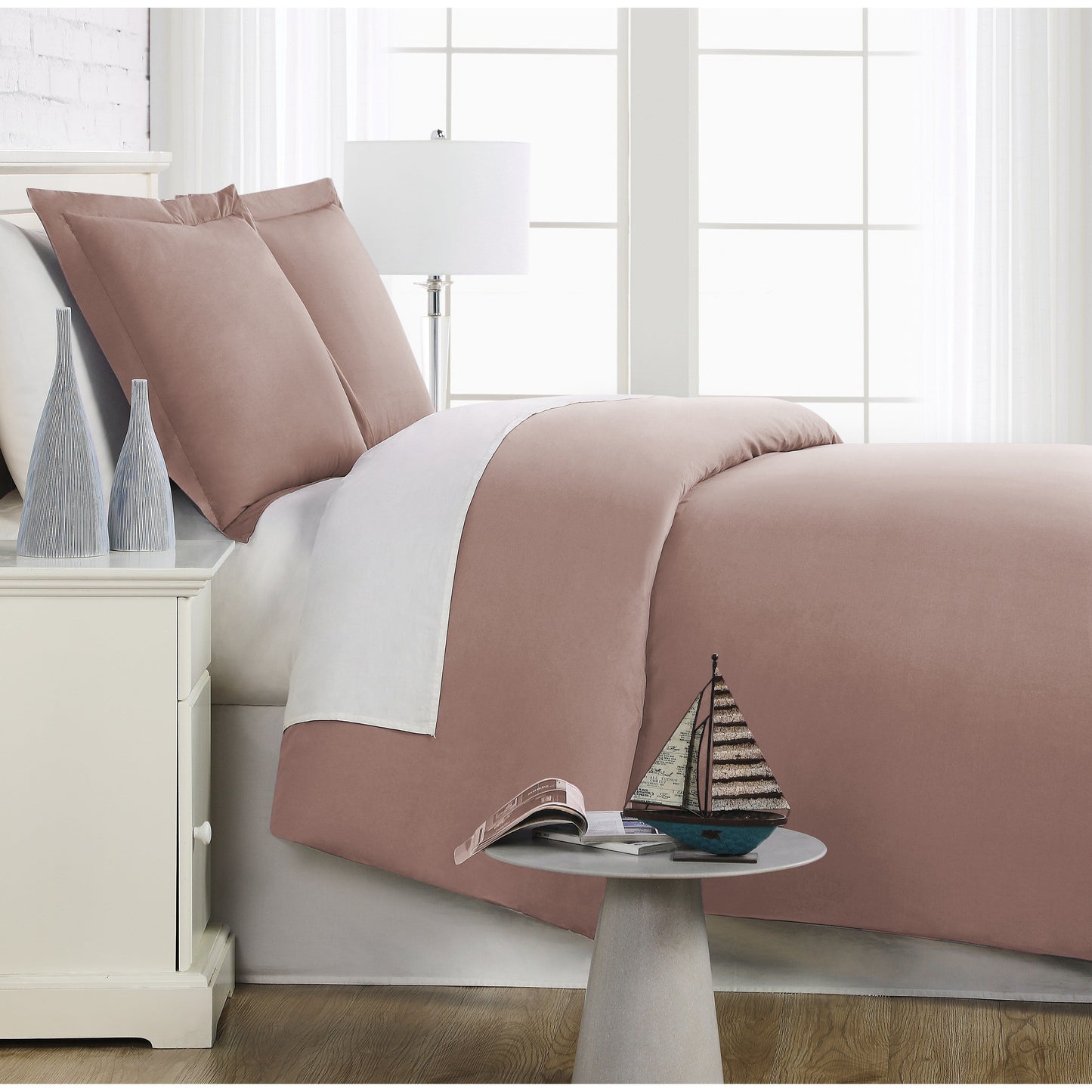 Parure de couette 3 pièces ultra-douce Vilano Comfort Premium