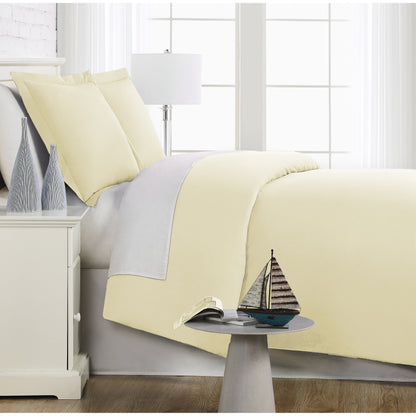 Parure de couette 3 pièces ultra-douce Vilano Comfort Premium