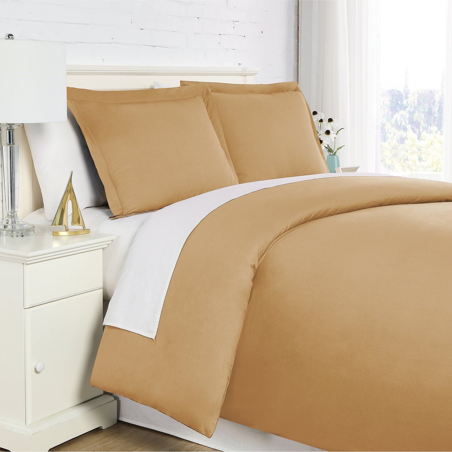 Parure de couette 3 pièces ultra-douce Vilano Comfort Premium