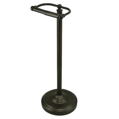 Porte-papier hygiénique vintage sur pied - Bronze huilé