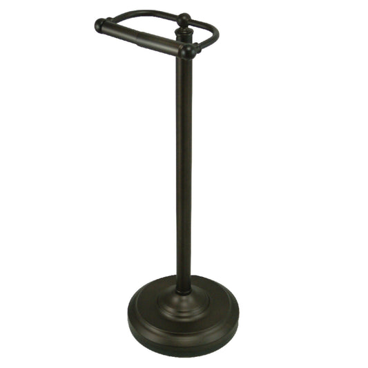 Porte-papier hygiénique vintage sur pied - Bronze huilé