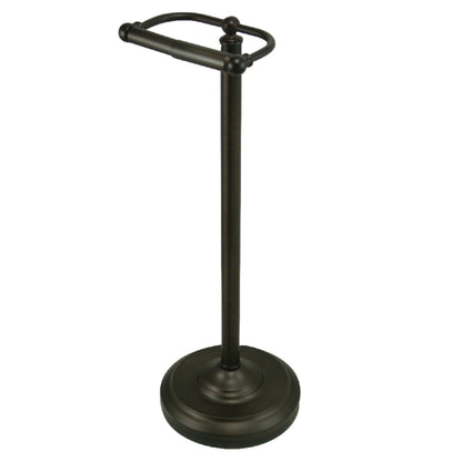 Porte-papier hygiénique vintage sur pied - Bronze huilé