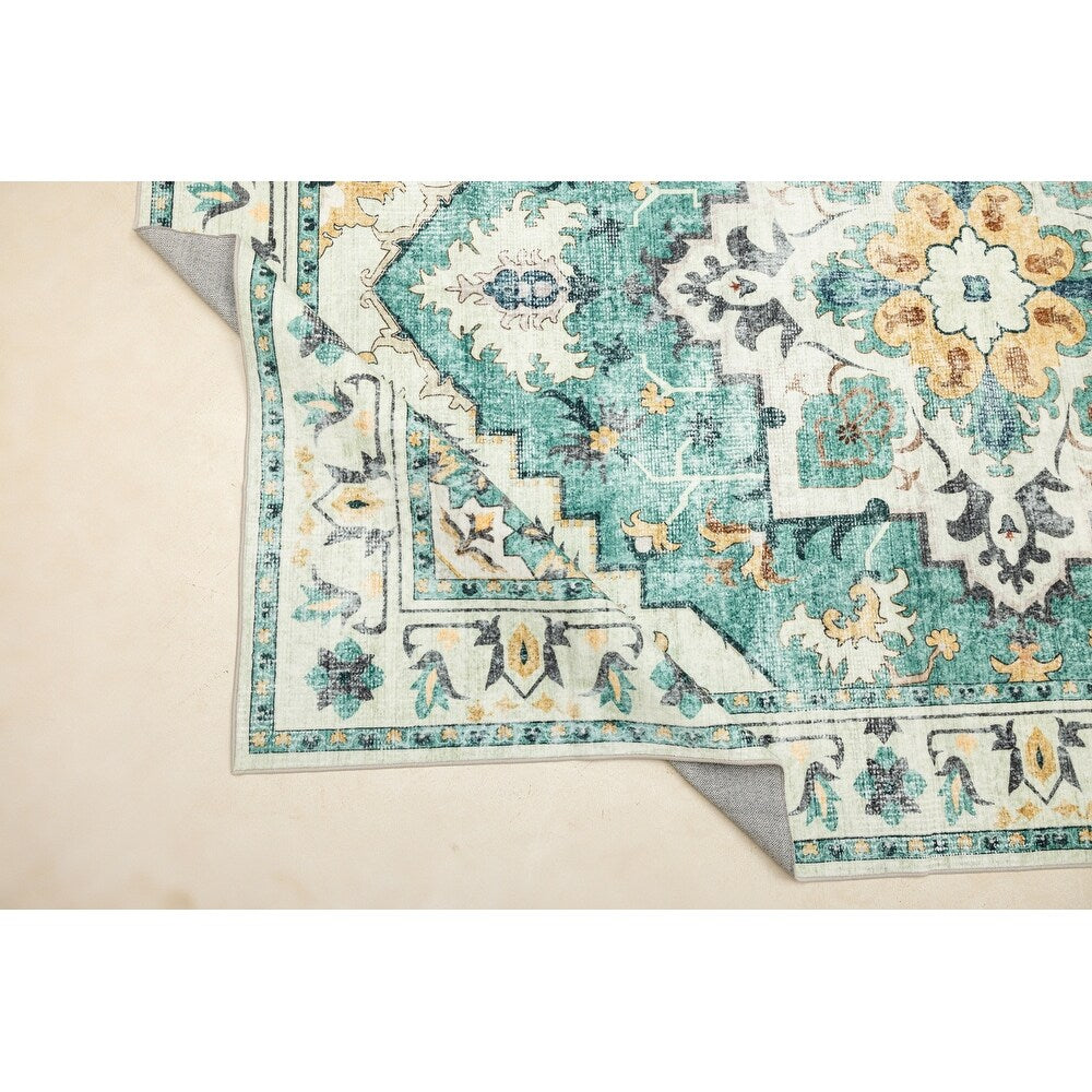 Tapis abstrait moderne vintage