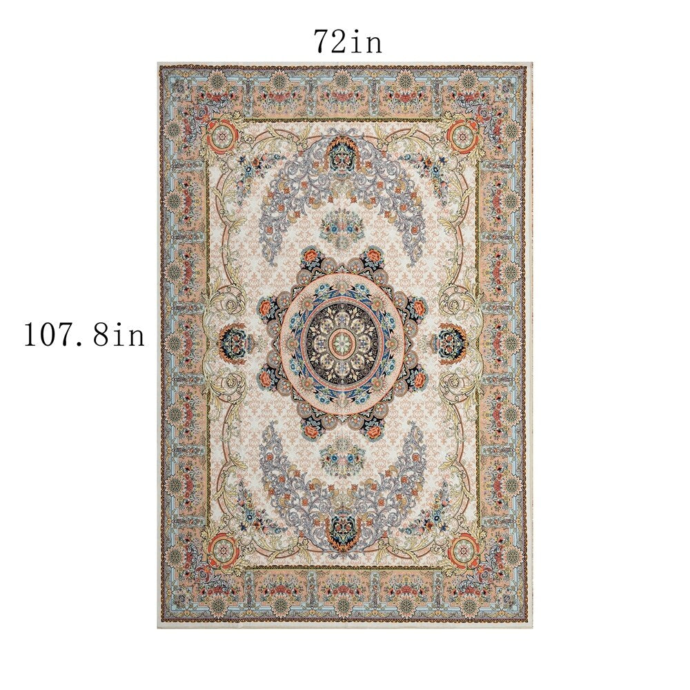 Tapis abstrait moderne vintage