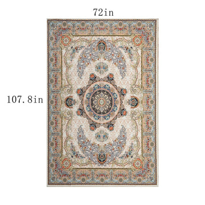 Tapis abstrait moderne vintage