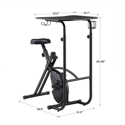 Bureau de vélo d'exercice Virgil par iNSPIRE Q Classic.