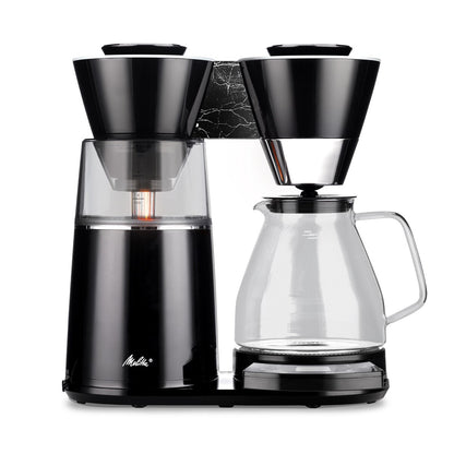 Cafetière filtre Vision Luxe 12 tasses avec tableau de bord rotatif