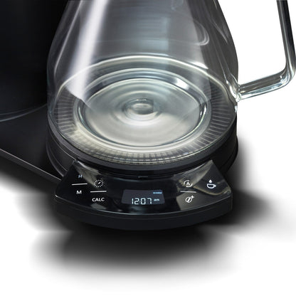 Cafetière filtre Vision Luxe 12 tasses avec tableau de bord rotatif