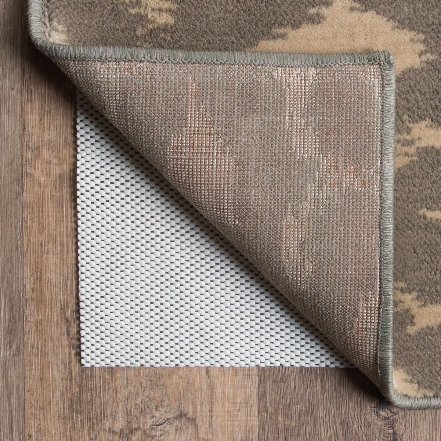Sous-tapis d'intérieur rembourré et confortable Vista Home. - Beige