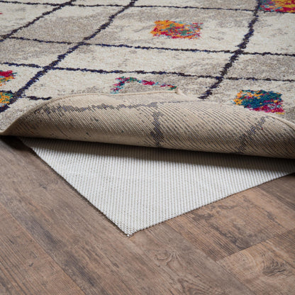 Sous-tapis d'intérieur rembourré et confortable Vista Home. - Beige