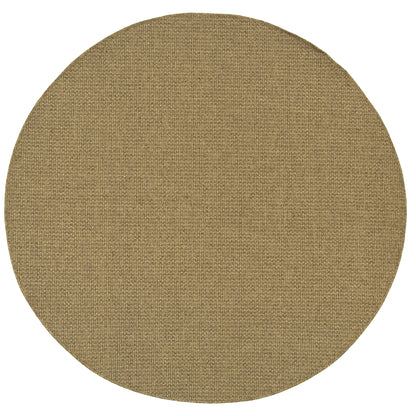 Tapis d'intérieur et d'extérieur Vista Home Kauai en tissage panier ton sur ton.