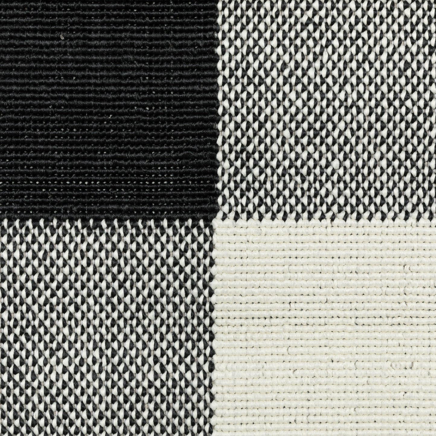 Tapis d'intérieur/extérieur à carreaux vichy de Malte de Vista Home
