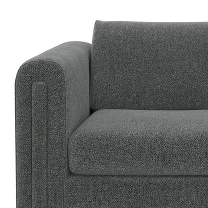 WYNDENHALL Drayton 61 inch Wide Contemporary Loveseat Sofa in Tightly Woven Performance Fabric -  61 W x 38 D x 30 H
