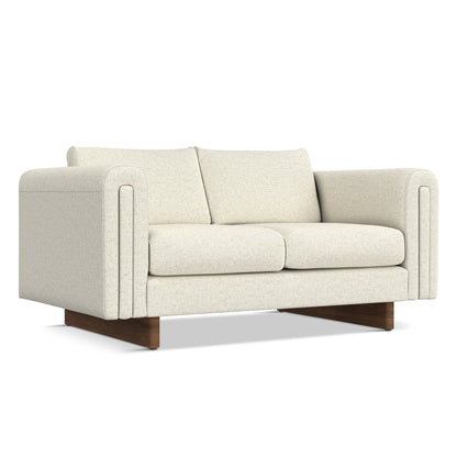 WYNDENHALL Drayton 61 inch Wide Contemporary Loveseat Sofa in Tightly Woven Performance Fabric -  61 W x 38 D x 30 H