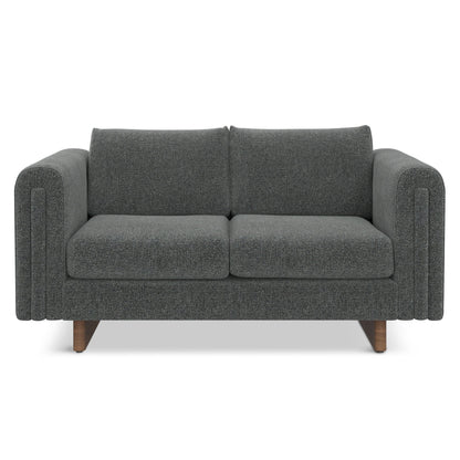 WYNDENHALL Drayton 61 inch Wide Contemporary Loveseat Sofa in Tightly Woven Performance Fabric -  61 W x 38 D x 30 H