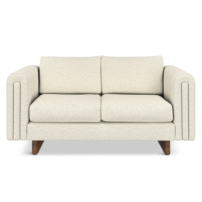 WYNDENHALL Drayton 61 inch Wide Contemporary Loveseat Sofa in Tightly Woven Performance Fabric -  61 W x 38 D x 30 H